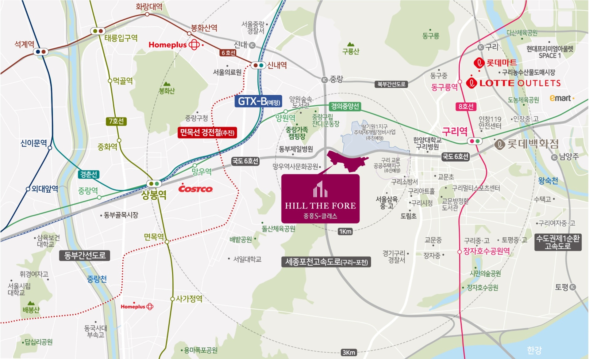 입지환경 지도