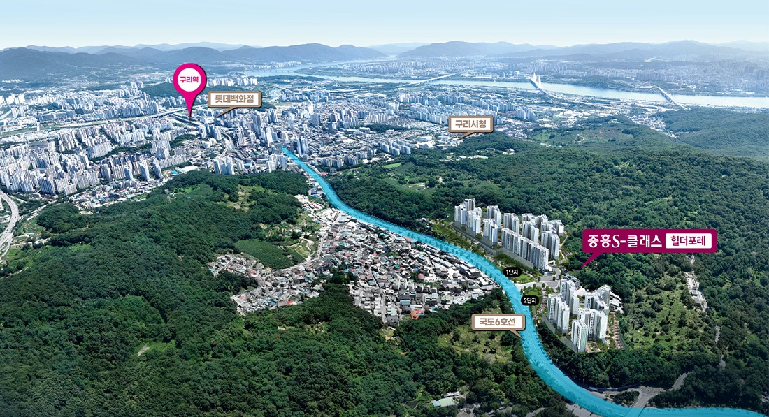입지환경 항공뷰